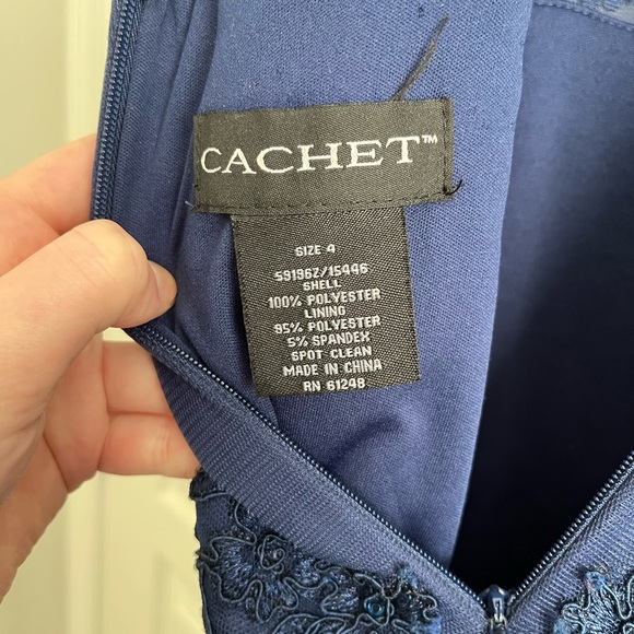 Navy formal dress - Picture 5 of 9